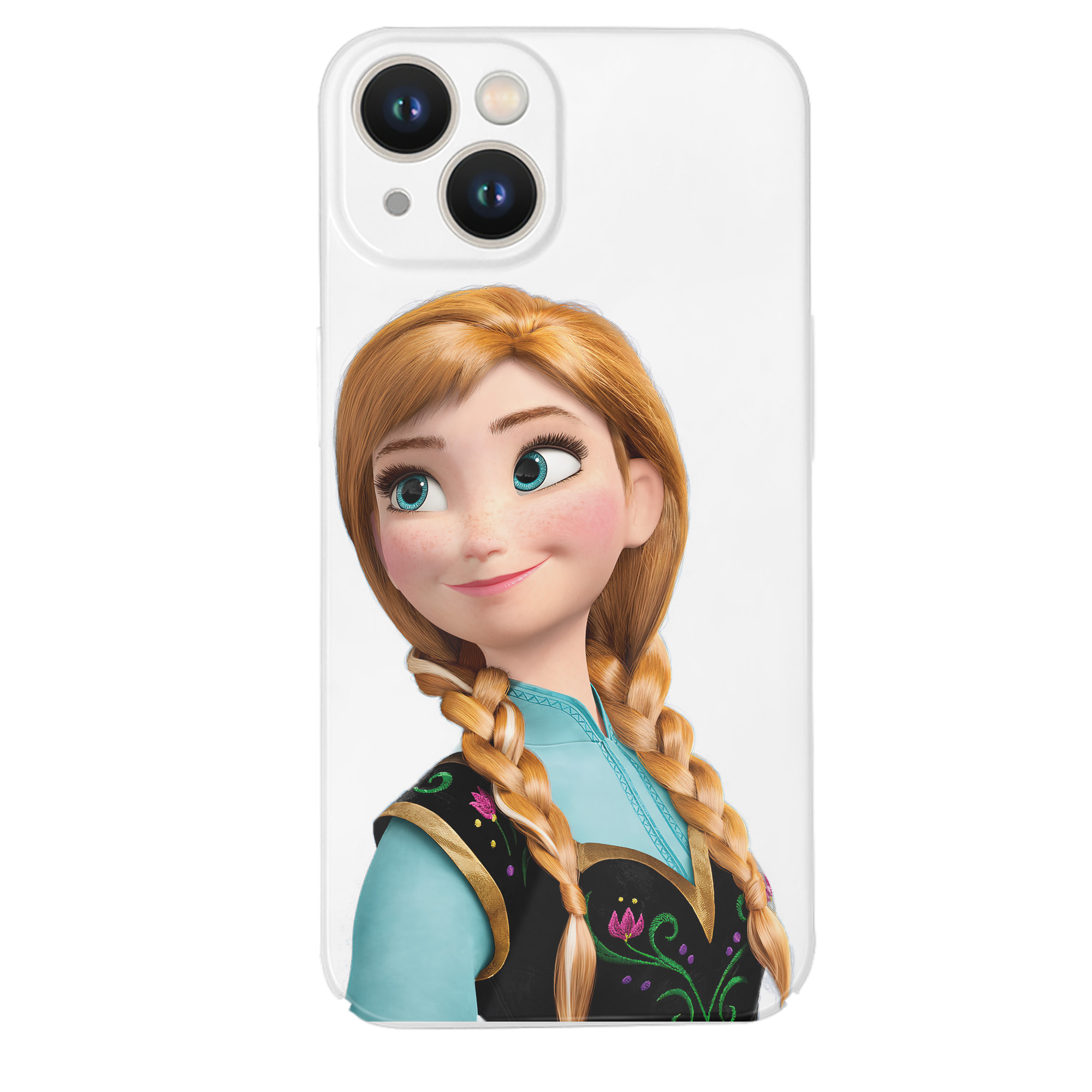 （画像用） アナと雪の女王 アンナ エルサ Frozen Anna Elsa 【iPhone 14シリーズ対応】ハードケース